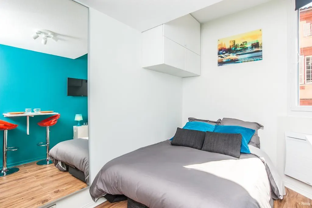 Superbe studio cosy Metro Carmes Appartamento Tolosa 0*,  Francia